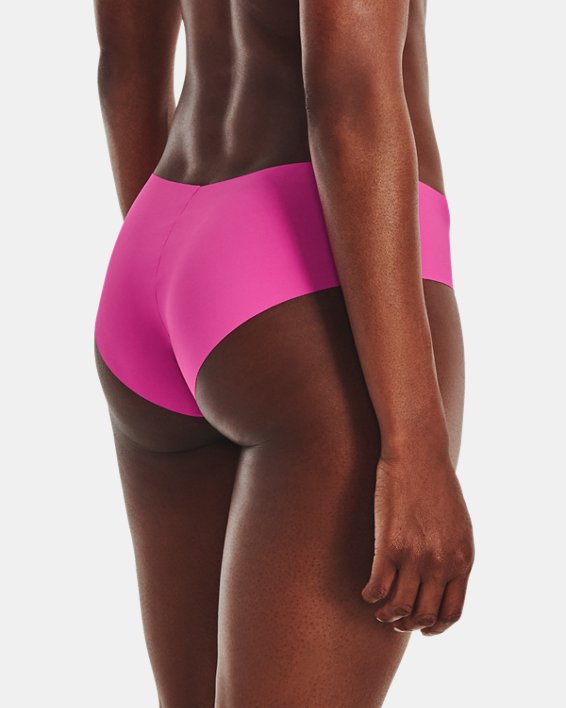 Women's UA Pure Stretch Hipster 3-Pack, Pink, pdpMainDesktop image number 1
